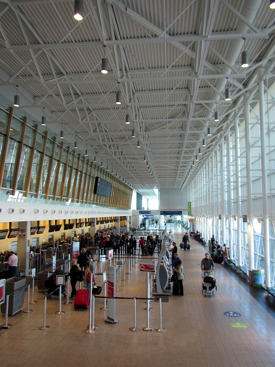 L'aéroport de Québec dispose d'un seul terminal pour les passagers.